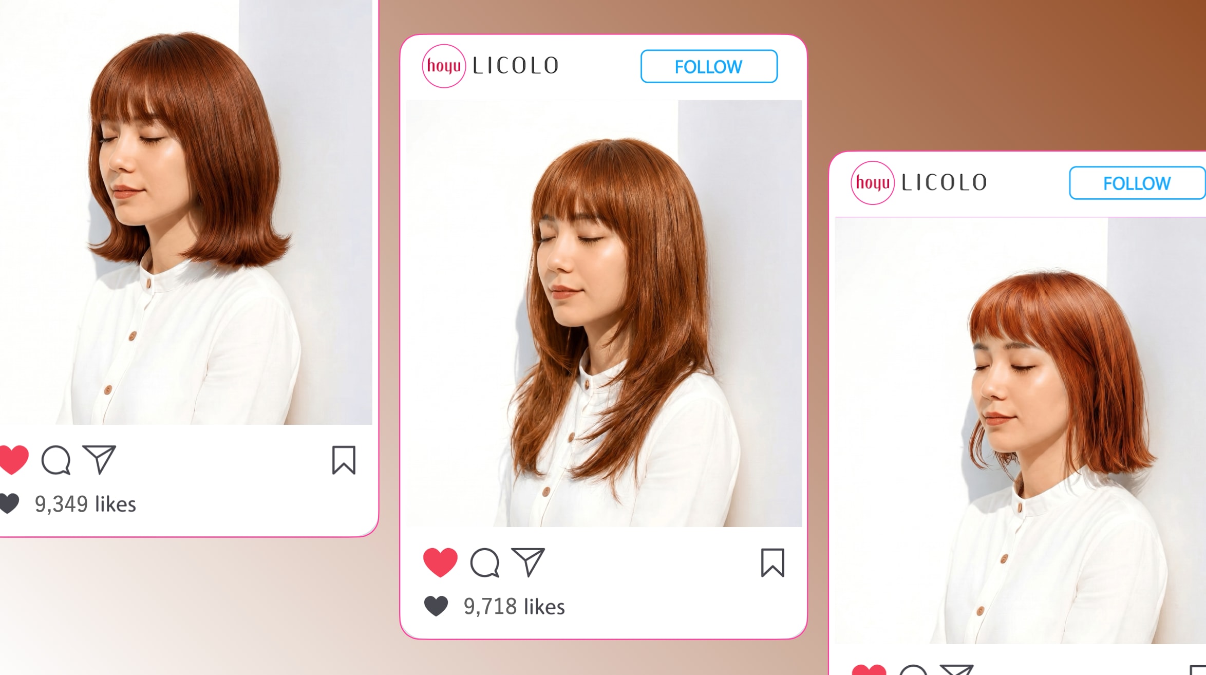 オレンジブラウンってどんな髪色？おしゃれなヘアスタイル一覧を大公開